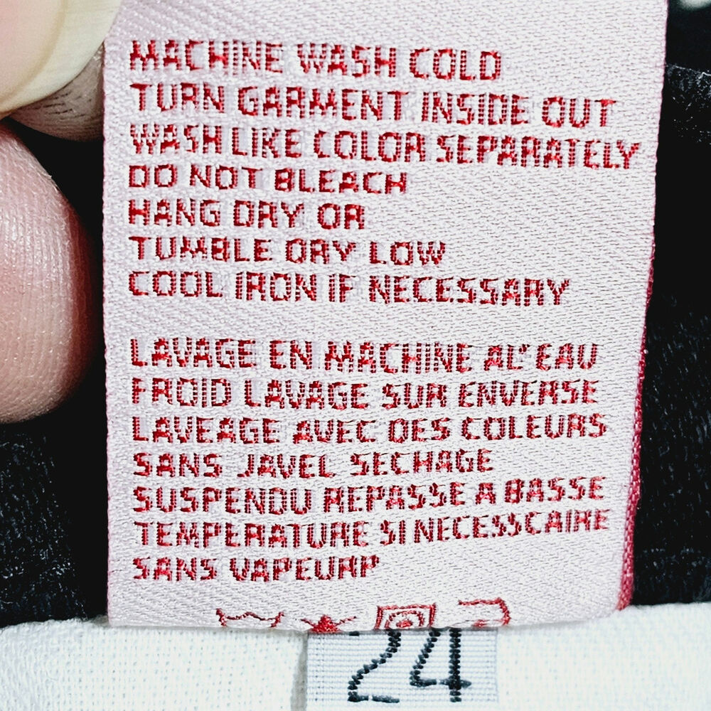 Black & White Patchwork Straight-Leg Jeans - image 6